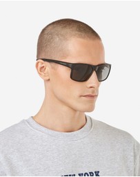 Hawkers Co - HAWKERS - Polarized Black Dark TRACK Sunglasses for Men and Women UV400