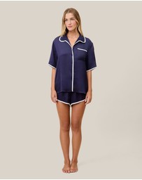Papinelle - Annabelle Satin Boxer PJ Set