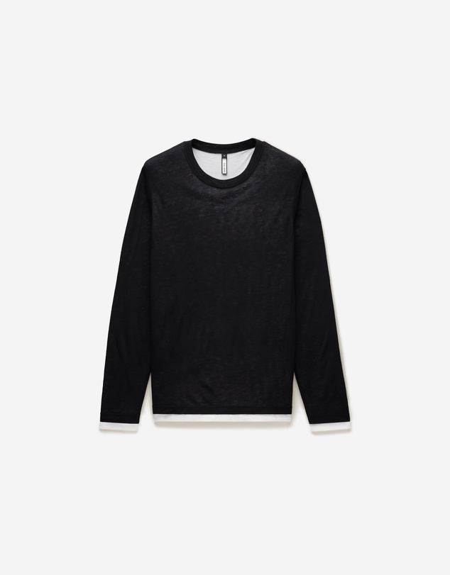 Calibre - Long Sleeve Double Layer T-shirt Ink