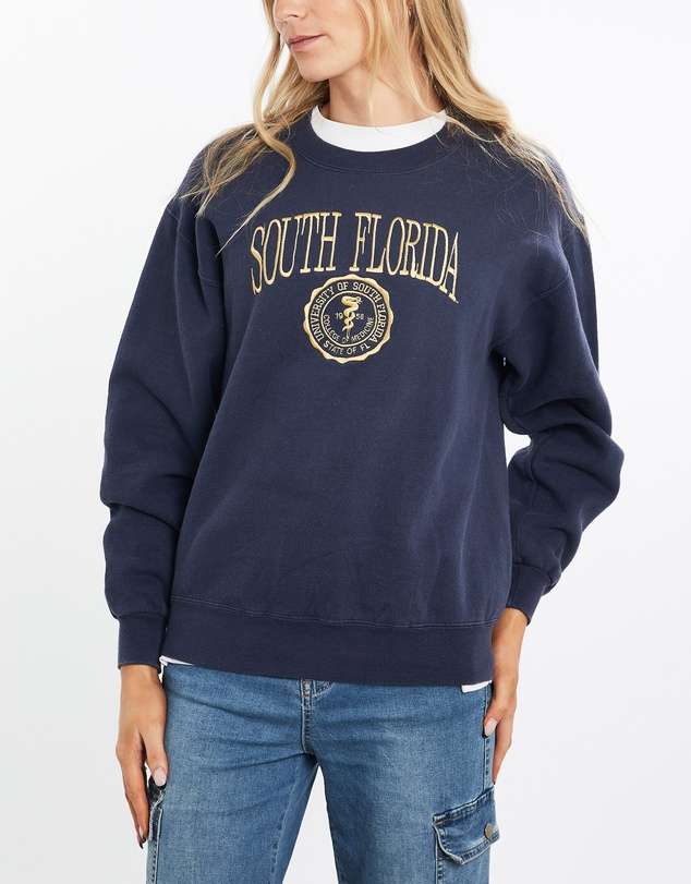 Vintage by The Real Deal - Pre Loved - Vintage 90s University of South Florida Sweatshirt