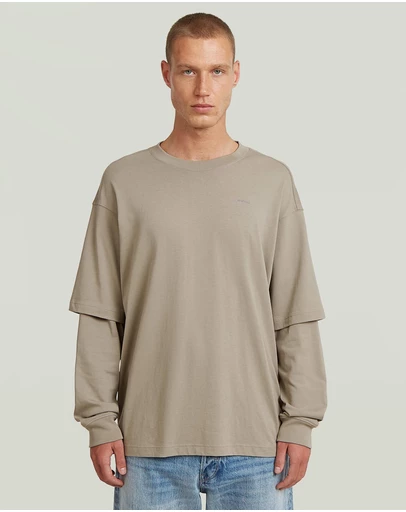 G-Star - Double Sleeve Loose T-Shirt