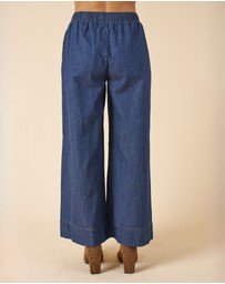 CAMIXA - Palazzo Denim Pants