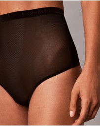 Calvin Klein - Minimalist Mesh High Waist Thongs