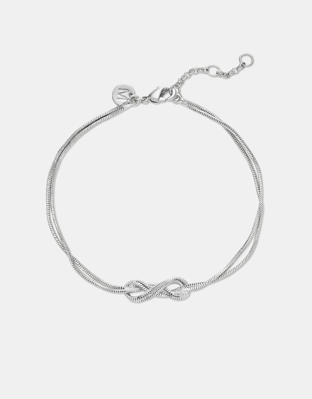 Mestige - Infinity Sky Bracelet - Silver Plated