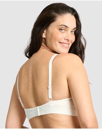Sans Complexe - Agathe Comfortable Padded Wirefree Bra with Lace