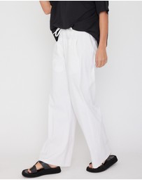 ALEXANDRA - Arden Pants White