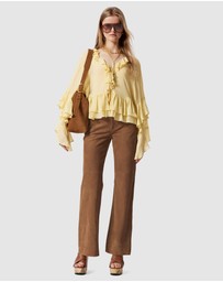 & Other Stories - Ruffled Blouse