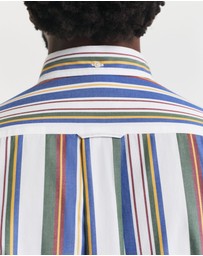 Gant - Regular Fit Multi Striped Classic Poplin Shirt
