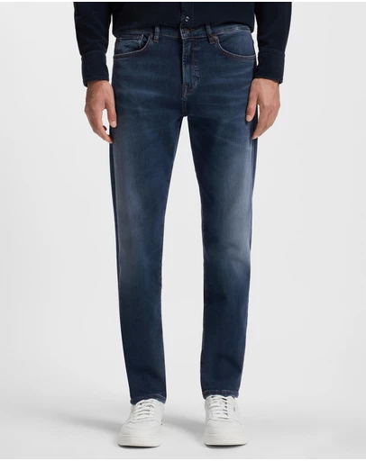 BOSS - Maine Regular-Fit Jeans in Soft-Motion Denim