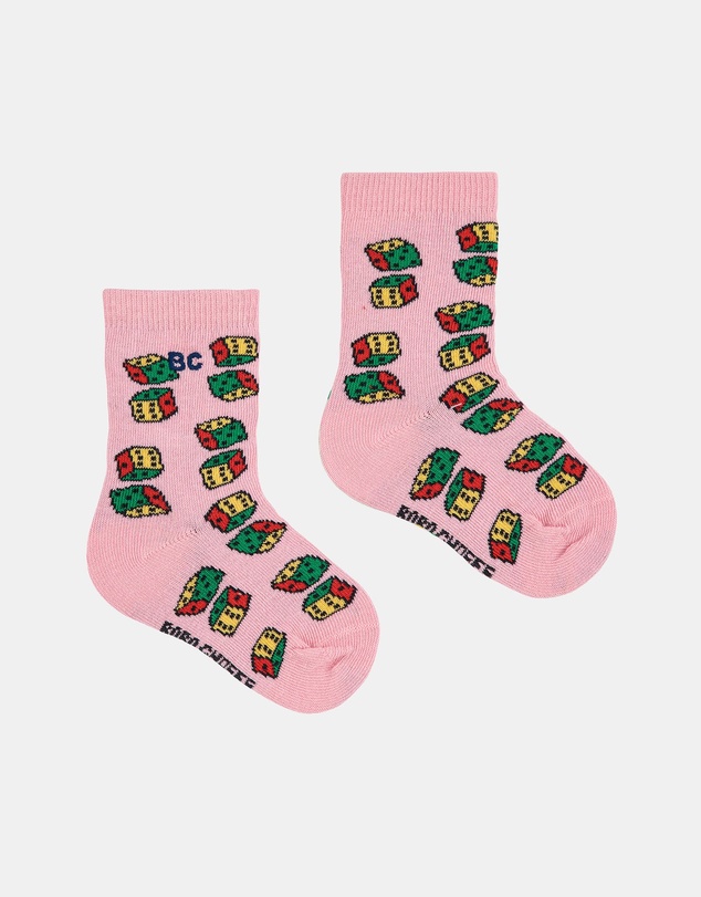 Bobo Choses - Dices All Over Short Socks - Kids