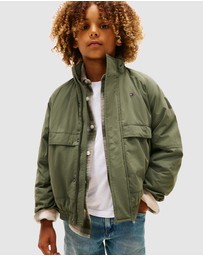 Tommy Hilfiger - Colourblock Fleece-Lined Windbreaker - Kids