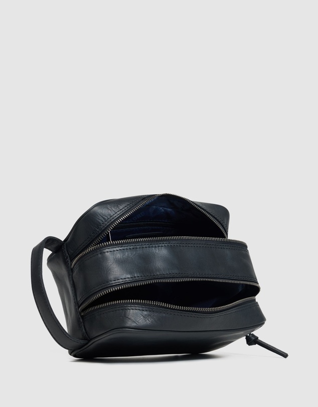 Oxford - Traveller Leather Wash Bag