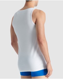 adidas Originals - 2 Pack Comfort Rib Cotton Tank Top
