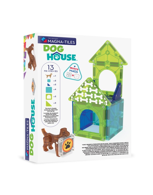 Magna-Tiles - MAGNA-TILES - Dog House - 13 Piece