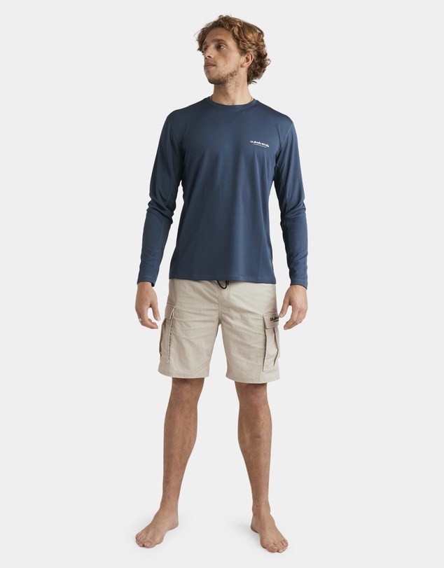 Quiksilver - Mens Sea Grass Long Sleeve Rash Vest