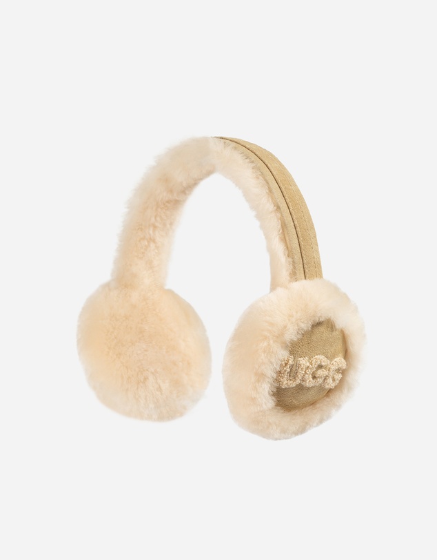Ozwear Connection Uggs - Ugg Sheepskin With Logo Earmuff