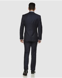 Kelly Country - Navy Pinstripe Wool Suit Set