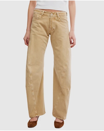 Free People - Fable Twisted Seam Jeans
