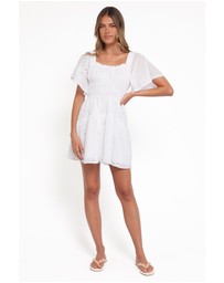 Petal & Pup - Tierney Mini Dress - White
