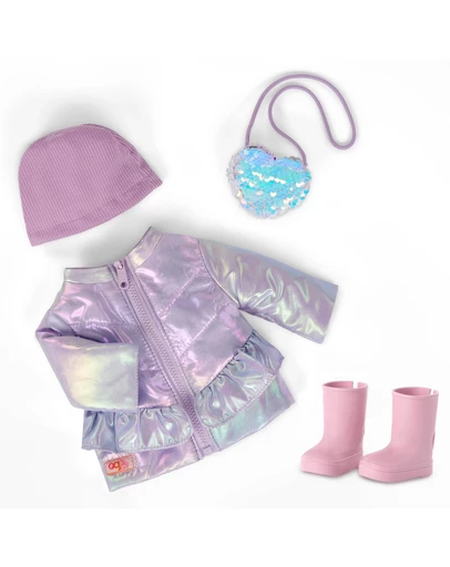 Our Generation - Deluxe Winter Outfit W / Heart Shaped Purse
