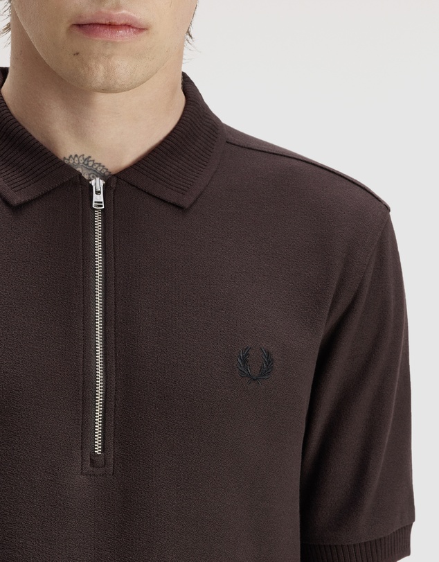 Fred Perry - Crepe Pique Polo Shirt