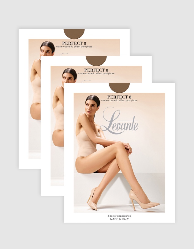 Levante - 3 Pack Perfect 8 Pantyhose