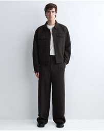 COS - Scuba Relaxed-Fit Straight-Leg Trousers