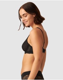 Naturana - The Friday Sheer Recycled Lace Underwire Bra