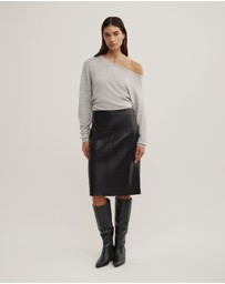 Witchery - One Shoulder Knit