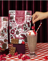 Happy Way - Choc Cherry Whey Protein Powder