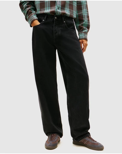 Tommy Jeans - Jaimie Relaxed Flag Straight Leg Jeans