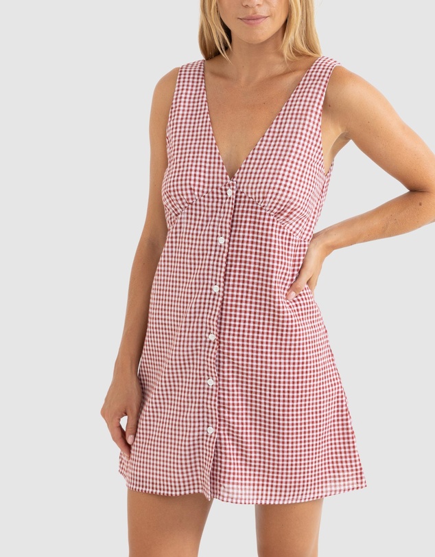 Rhythm - Lola Check Mini Dress