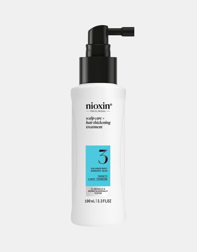 Nioxin - Nioxin System 3 Scalp + Hair Thickening Treatment- Serum For Damaged Hair With Light Thinning, 100ml