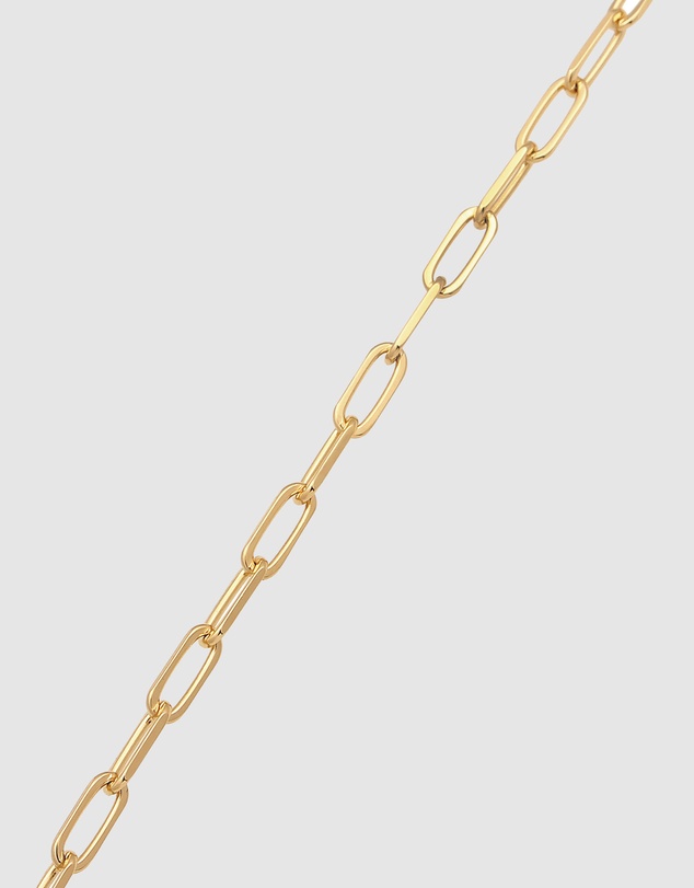 Kuzzoi - ICONIC EXCLUSIVE - Classic Long Link Chain Bracelet in Gold-Plated 925 Sterling Silver