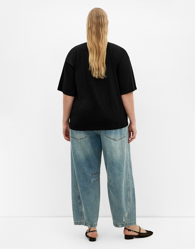 City Chic - Oversized Angel Tee
