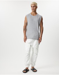 Surrounded By Ghosts - The Mottramite Cotton Tail Muscle T-Shirt