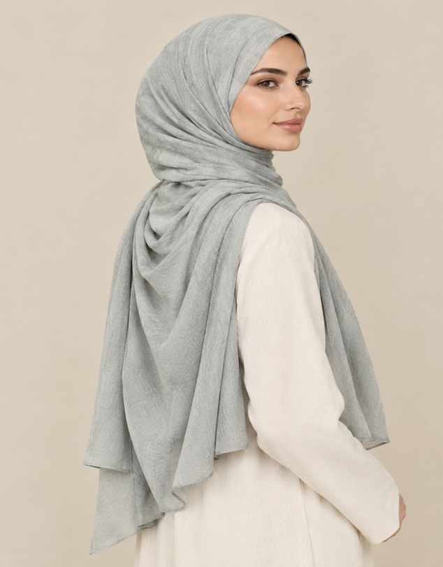 Mod Squad - Double Stitch Hijab- Cool Mint