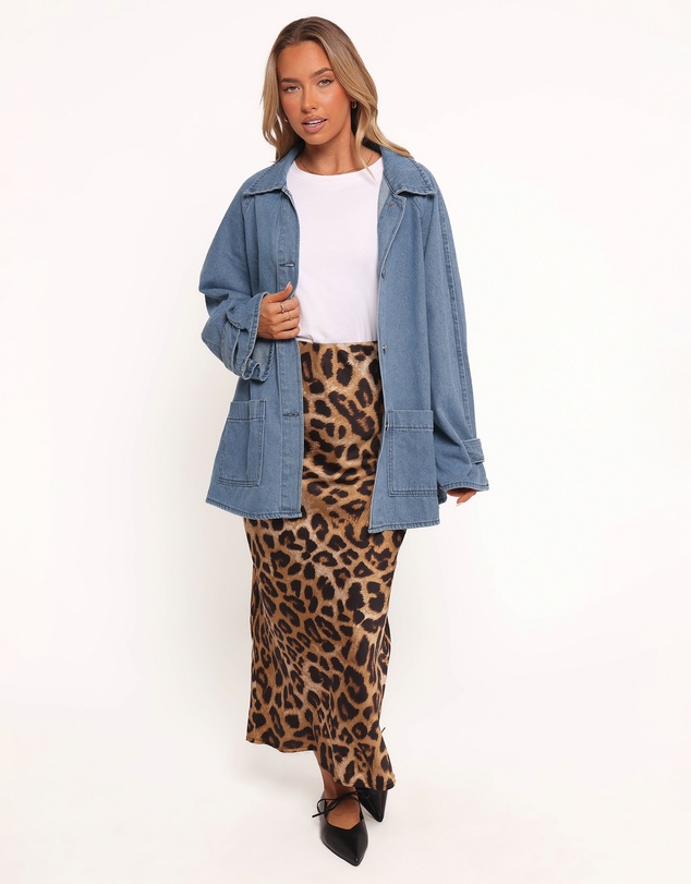 Petal & Pup - Novan Oversized Shacket - Denim