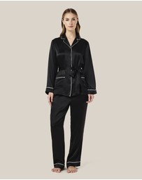 Papinelle - Sylvie Silk Wrap PJ Set