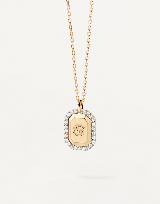 PDPAOLA - Cancer Zodiac Gold Necklace