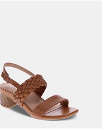 Mia Vita - Yuki Heeled Sandal - Tan