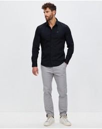Calvin Klein - Stretch Poplin Slim Shirt