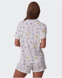 Bras N Things - Pressed Petals Short Sleeve - Print Floral