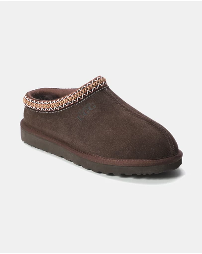 AusWooli Ugg Boots - Croydon Sheepskin Ankle Braid Slippers