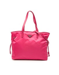 Pre-Loved by Azura Reborn - Pre-Loved Saffiano Trimmed Tessuto Open Convertible Tote