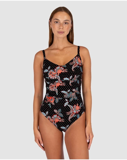 Baku Swimwear - Spice Temple D/E Cup Underwire One Piece Swimsuit