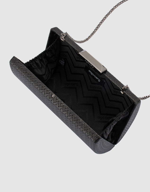 Olga Berg - Marika Embossed Clutch