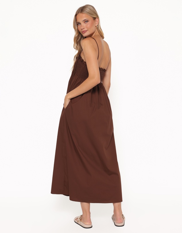 Petal & Pup - Josie Maxi Dress - Brown
