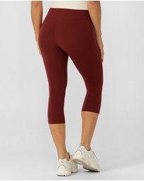 Lorna Jane - Lotus No Chafe Phone Pocket 7/8 Leggings