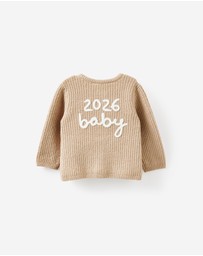 Cotton On Kids - Baby Organic Blend Knit Cardigan